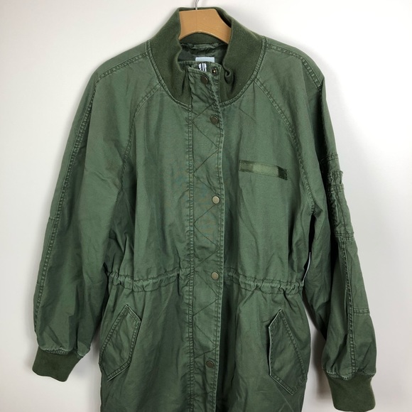 gap longline bomber jacket